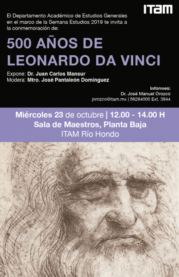 500 años de la muerte de Leonardo Da Vinci